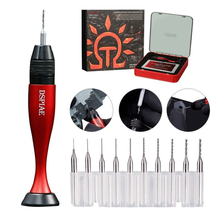 DSPIAE General Purpose Chuck Hand Drill Set | Impulse Games and Hobbies