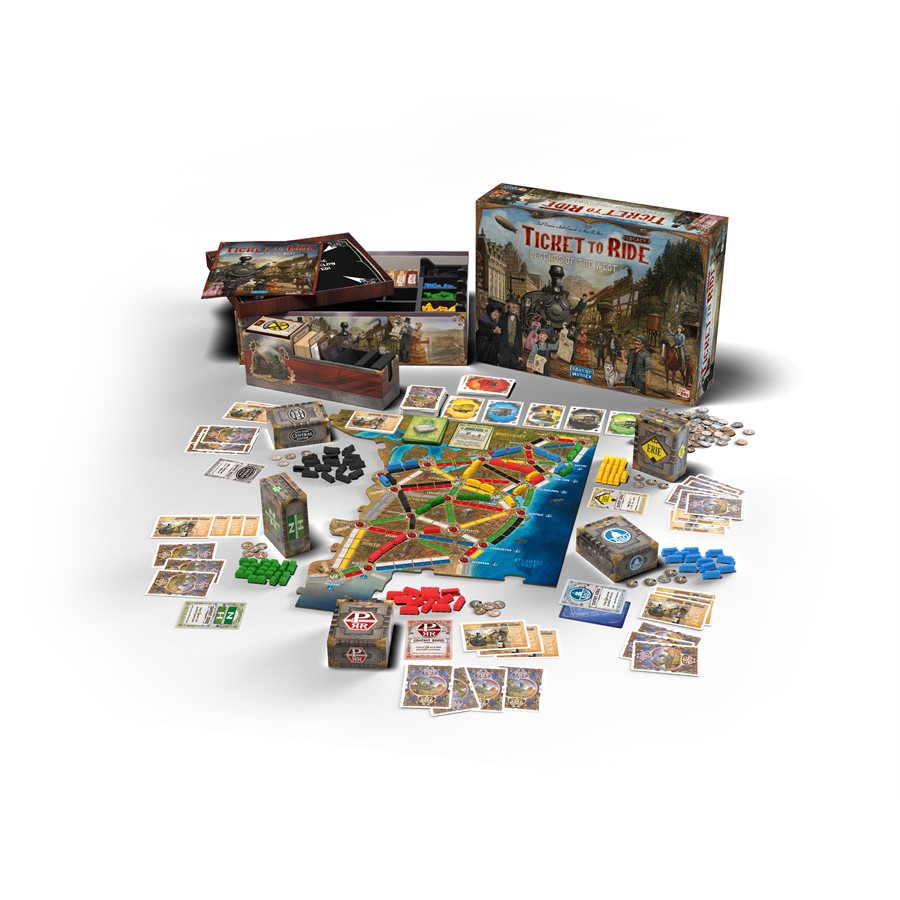Ticket to Ride - Legacy - Legends of the West (EN) | Impulse Games and Hobbies