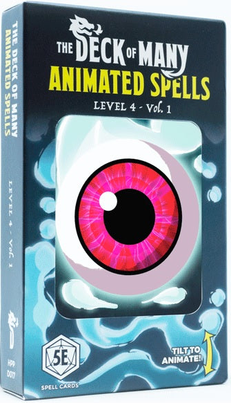 DECK OF MANY ANIMATED SPELLS: LEVEL 4 VOL. 1 | Impulse Games and Hobbies
