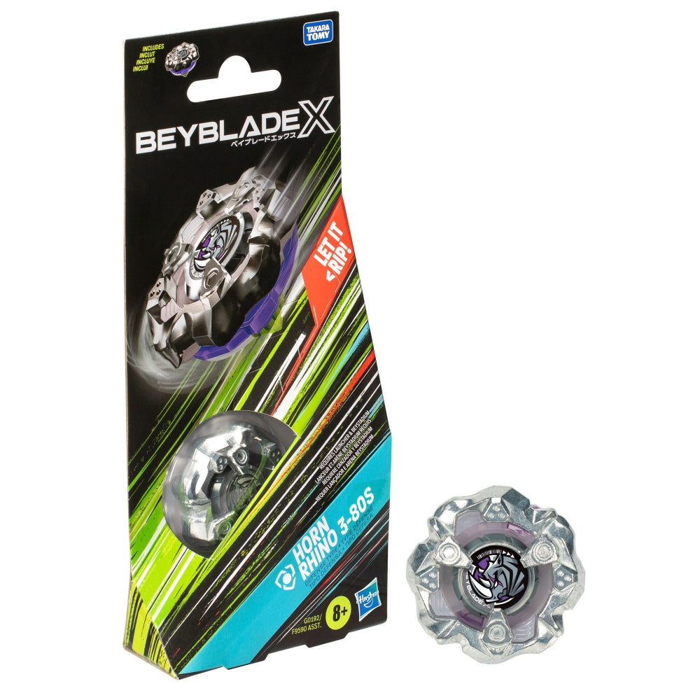Beyblade X Booster Pack: Horn Rhino 3-80S | Impulse Games and Hobbies