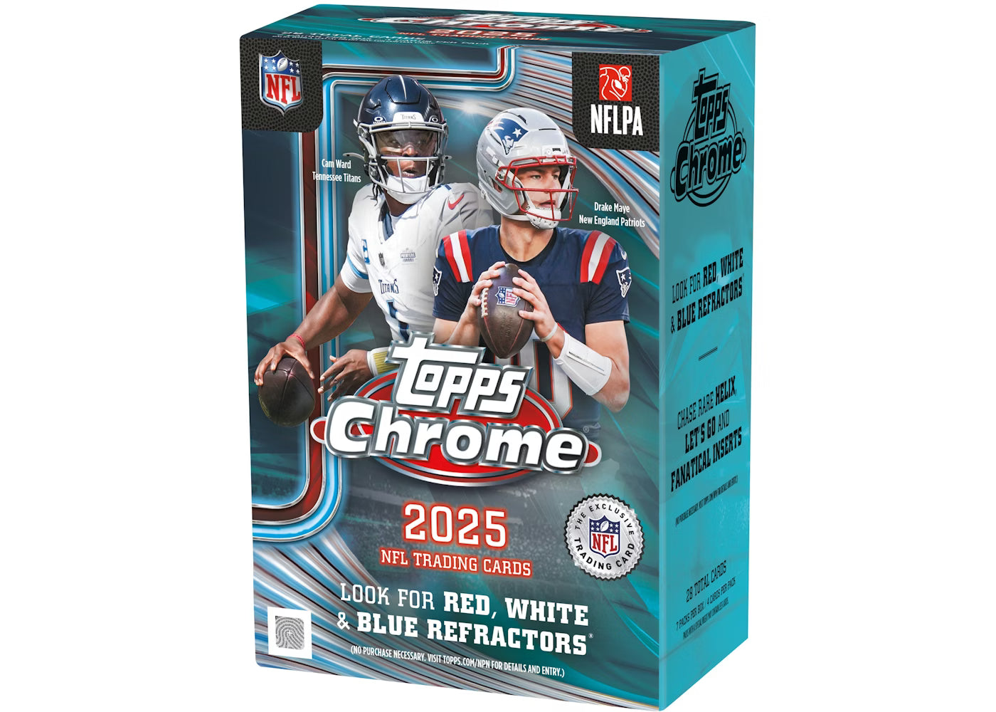 2025 TOPPS CHROME FOOTBALL VALUE BOX | Impulse Games and Hobbies