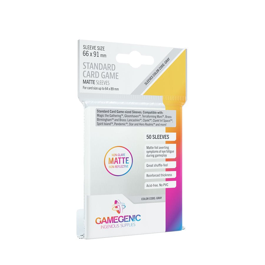Gamegenic: Matte Standard Card Game Sleeves (50) (ML) | Impulse Games and Hobbies