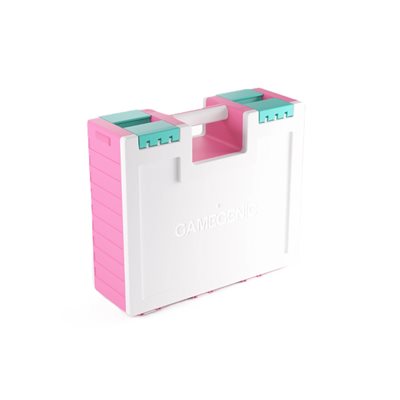 Gamegenic: Game Castle: Pink/White/Teal | Impulse Games and Hobbies