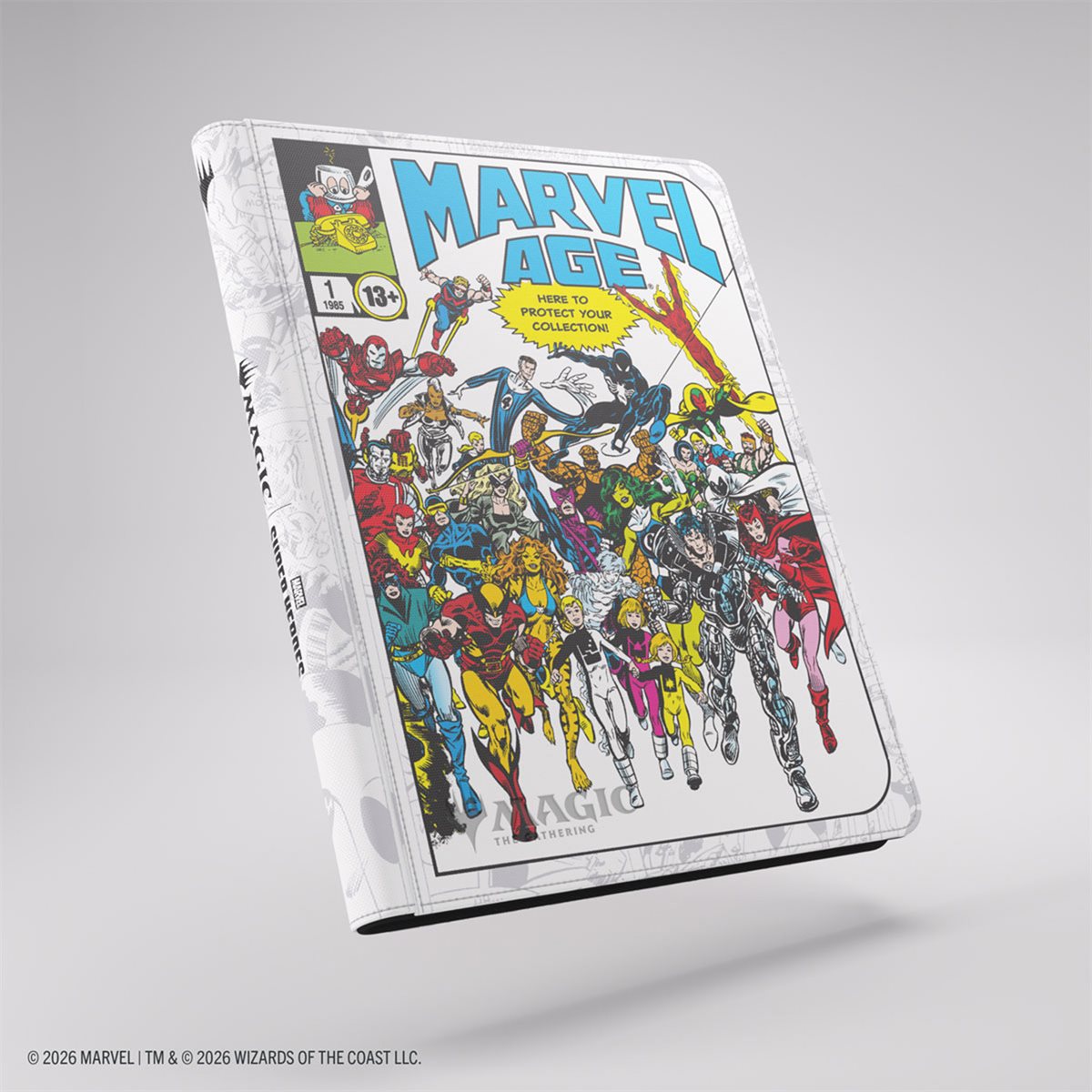 Binder: Magic: The Gathering: Marvel Super Heroes: Zip-Up Album 18-Pkt: Marvel Age (ML) | Impulse Games and Hobbies
