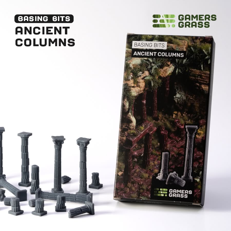 Gamers Grass Basing Bits - Ancient Columns | Impulse Games and Hobbies