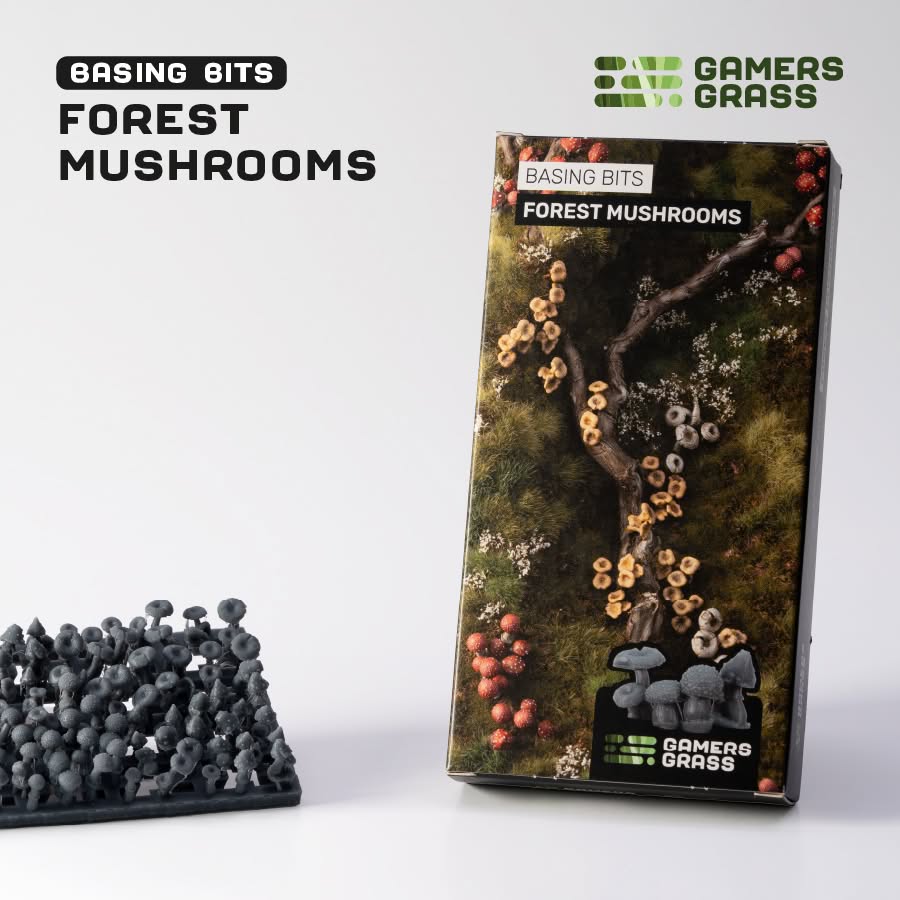 Gamers Grass Basing Bits - Forest Mushrooms | Impulse Games and Hobbies