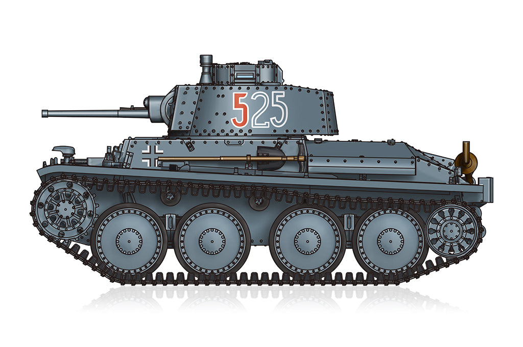 Hobby Boss 1/72 German Pz.Kpfw. 38(t) Ausf.E/F Light Tank | Impulse Games and Hobbies