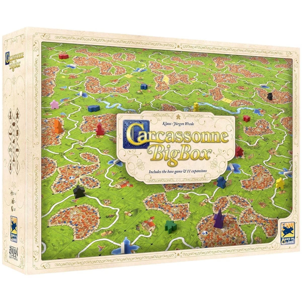 Carcassonne - Big Box - Refresh (EN) | Impulse Games and Hobbies