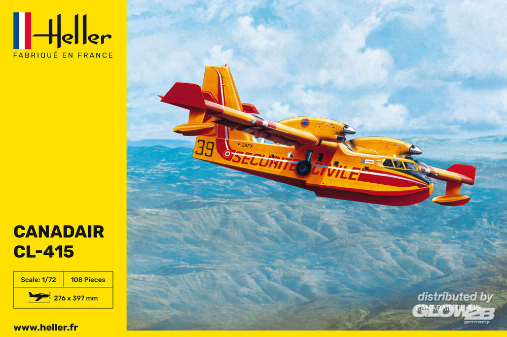 HELLER CANADAIR CL415 SEAPLANE (1/72) | Impulse Games and Hobbies