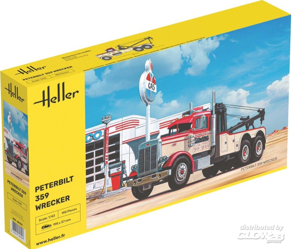 HELLER PETERBILT 359 WRECKER (1/43) | Impulse Games and Hobbies