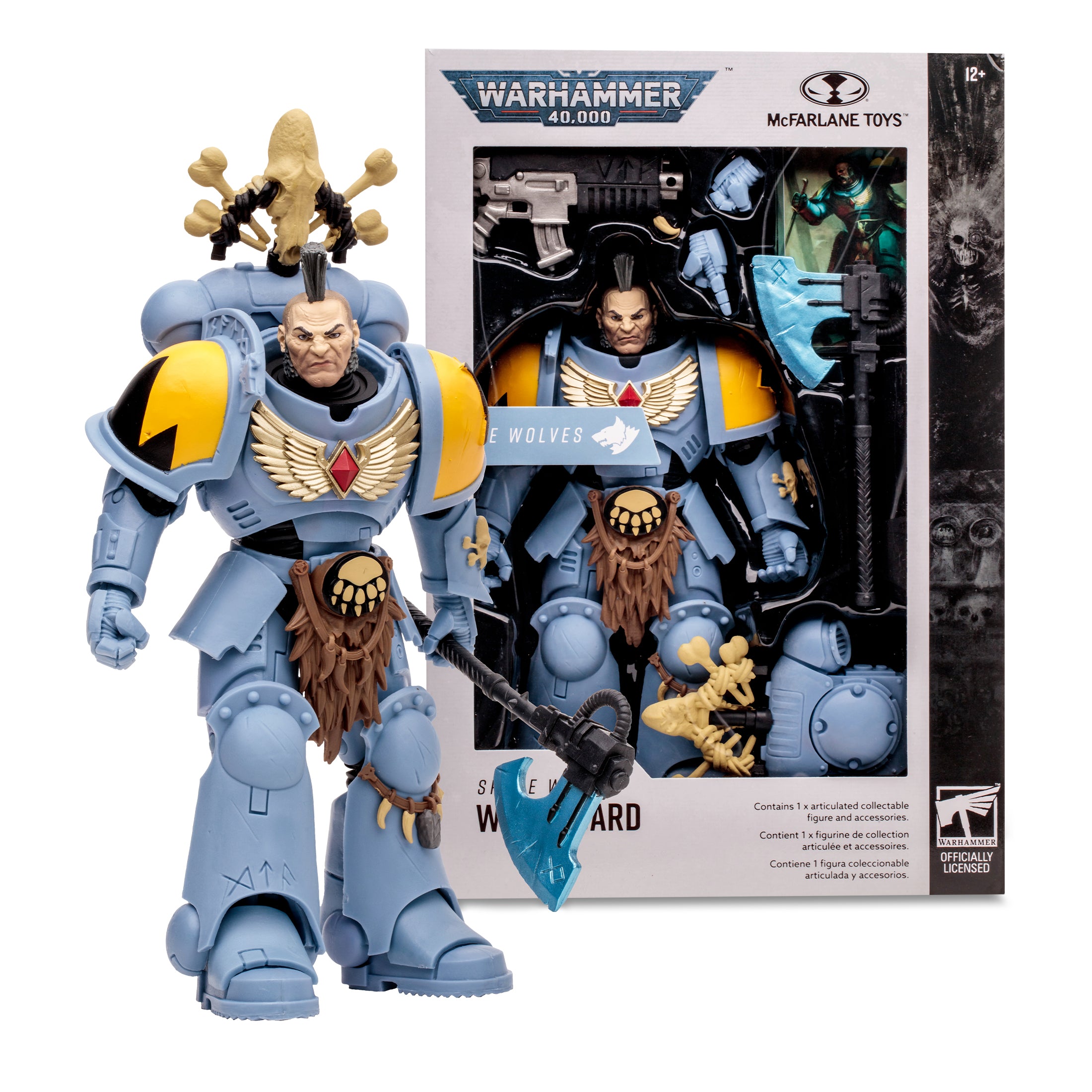 WARHAMMER 40K 7"FIG WV7-SPACE WOLVES WOLF GUARD | Impulse Games and Hobbies