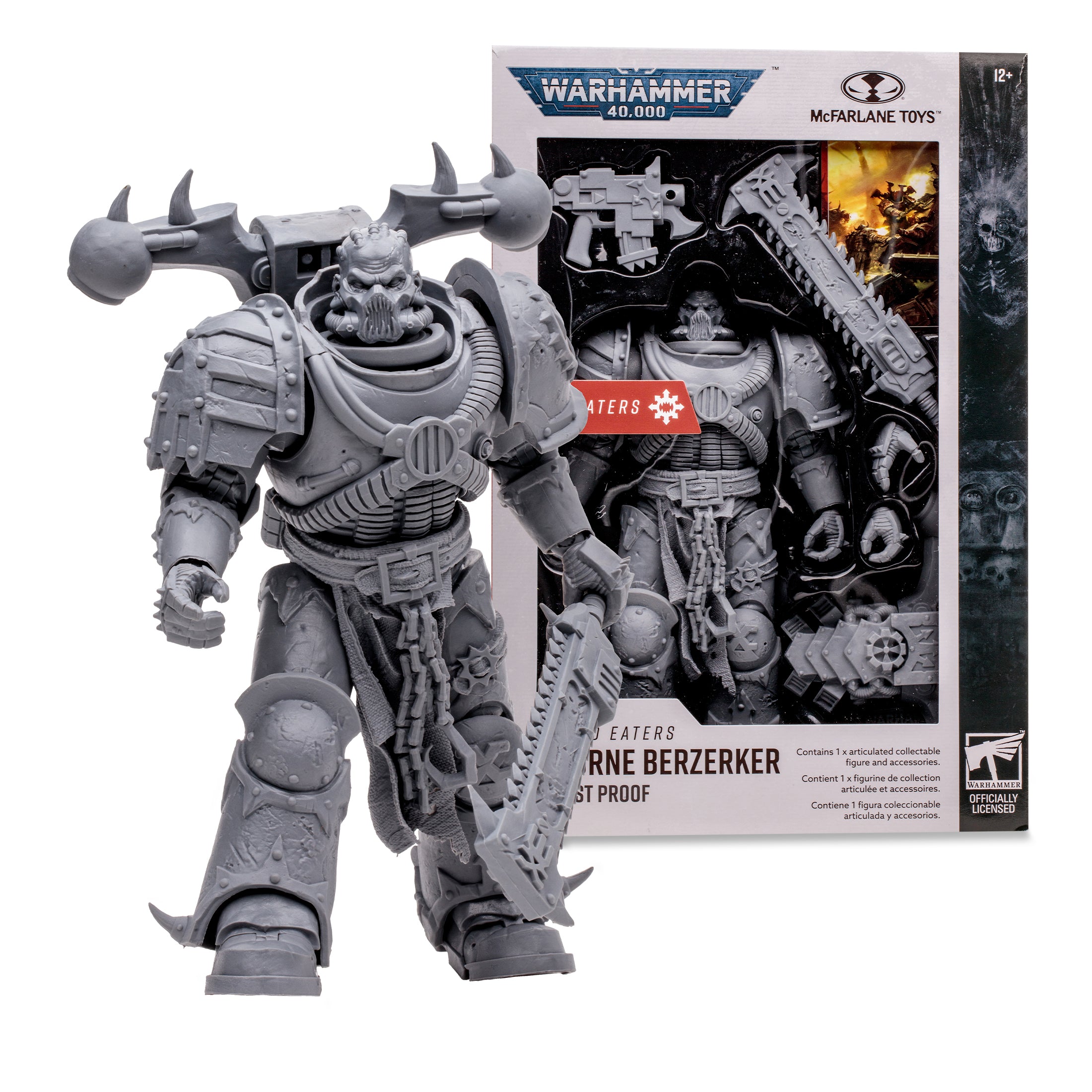 WARHAMMER 40K 7"FIG WV7-W.EAT KHORNE BERZERKER-AP | Impulse Games and Hobbies