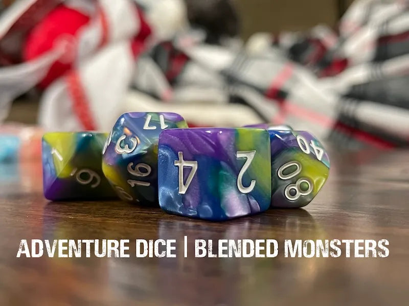 Adventure Dice - Blended Monsters Dice Set | Impulse Games and Hobbies