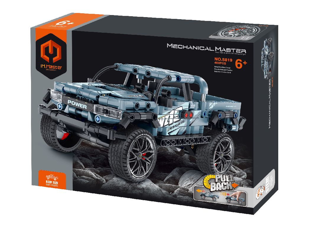 iM.Master Pull back - Pickup Truck - 463 pcs | Impulse Games and Hobbies