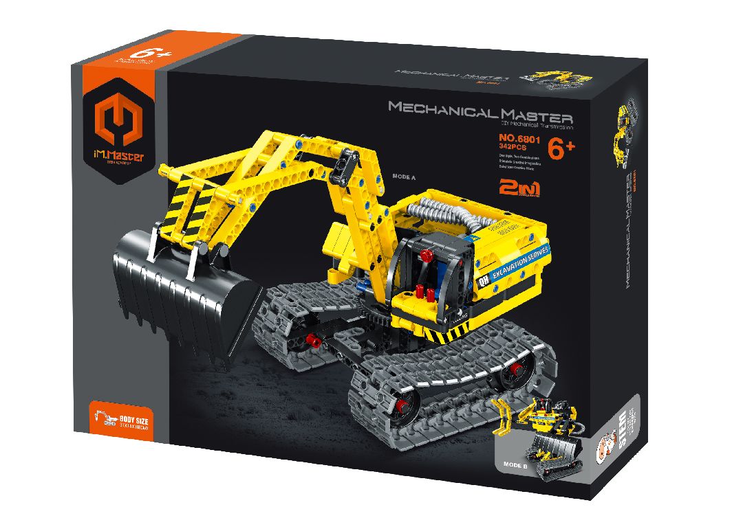 iM.Master Mechanical - Excavator & robot - 342 pcs | Impulse Games and Hobbies