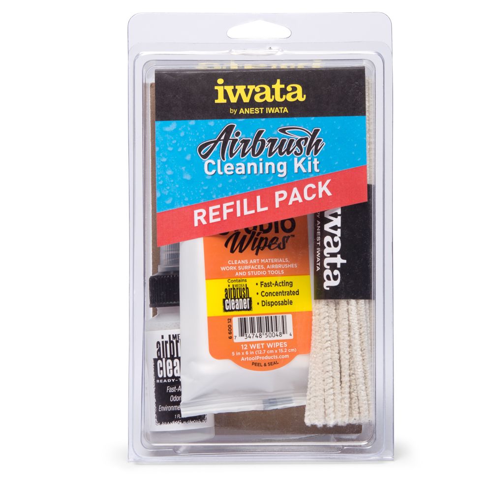 Iwata Airbrush Cleaning Kit Refill Pack | Impulse Games and Hobbies