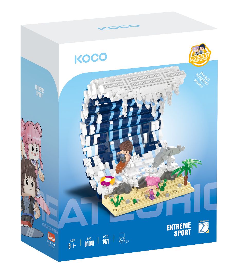 KOCO Surfing - 1471 Pieces | Impulse Games and Hobbies