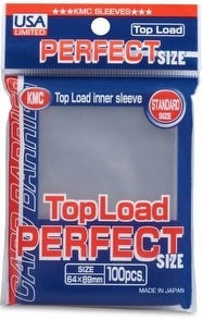 KMC Perfect Fit Sleeves 100CT | Impulse Games and Hobbies