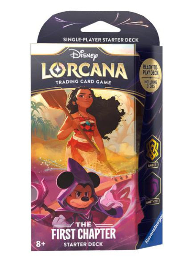 Disney Lorcana: The First Chapter - Starter Deck - Amber & Amethyst | Impulse Games and Hobbies