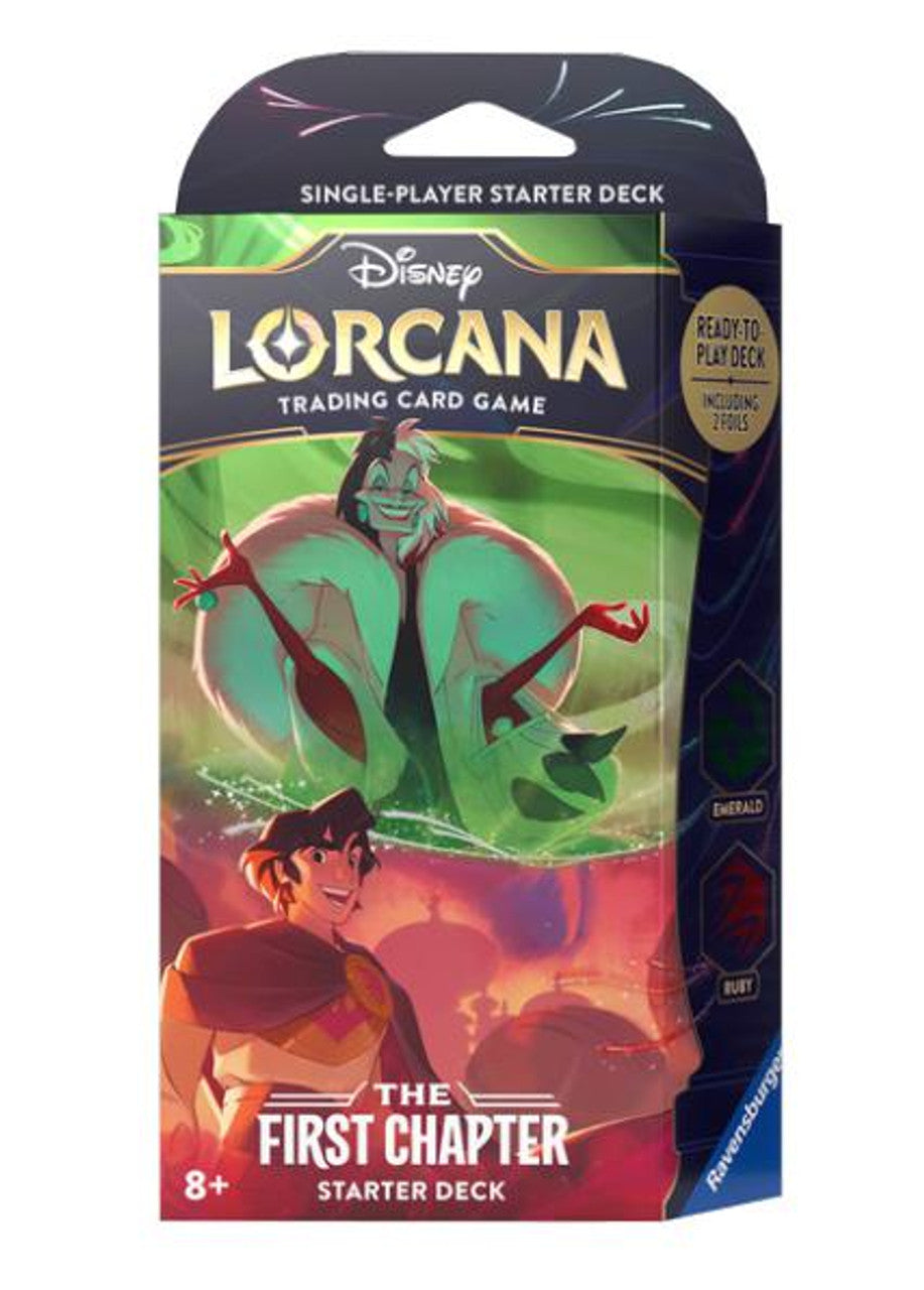 Disney Lorcana: The First Chapter - Starter Deck - Emerald & Ruby | Impulse Games and Hobbies