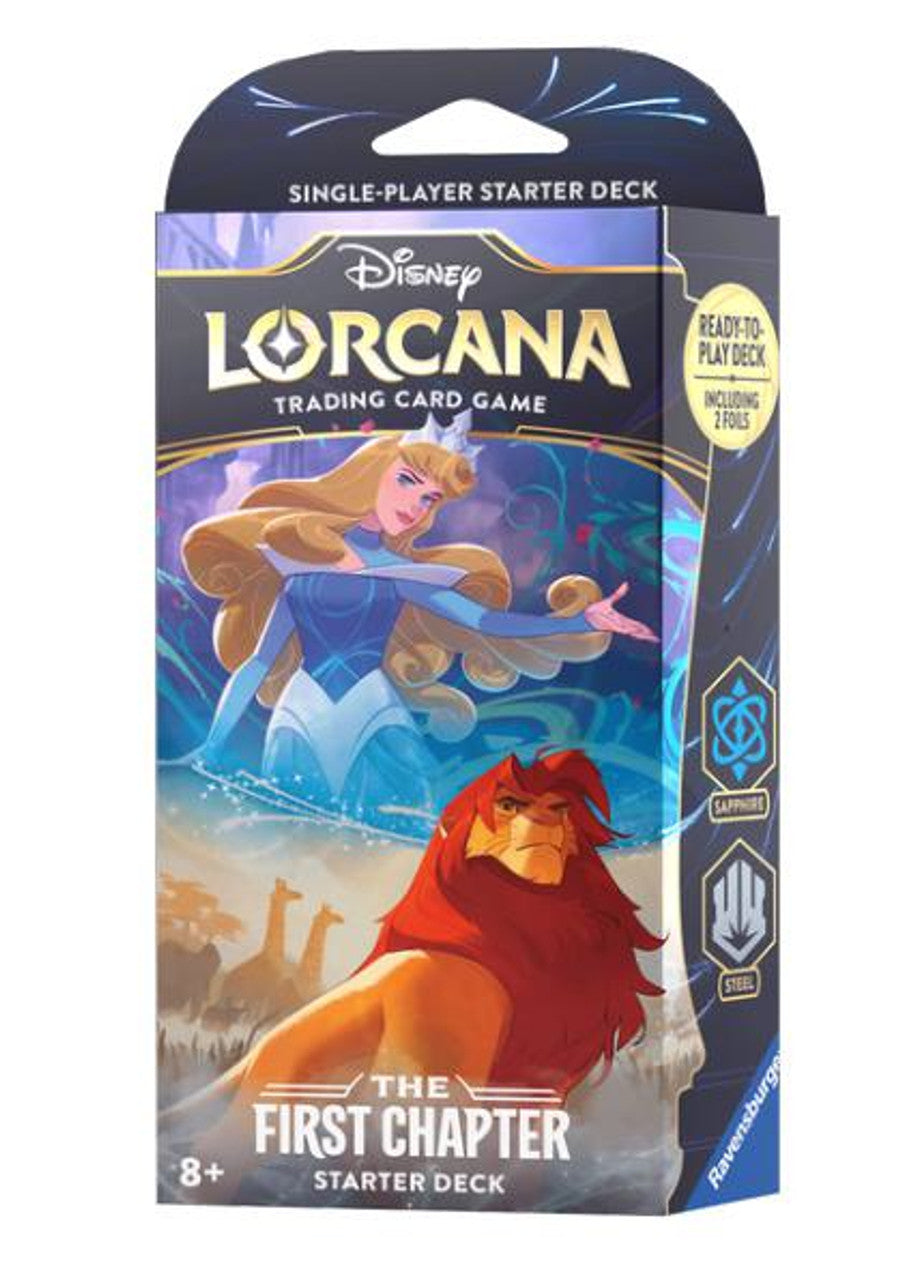 Disney Lorcana: The First Chapter - Starter Deck - Sapphire & Steel | Impulse Games and Hobbies
