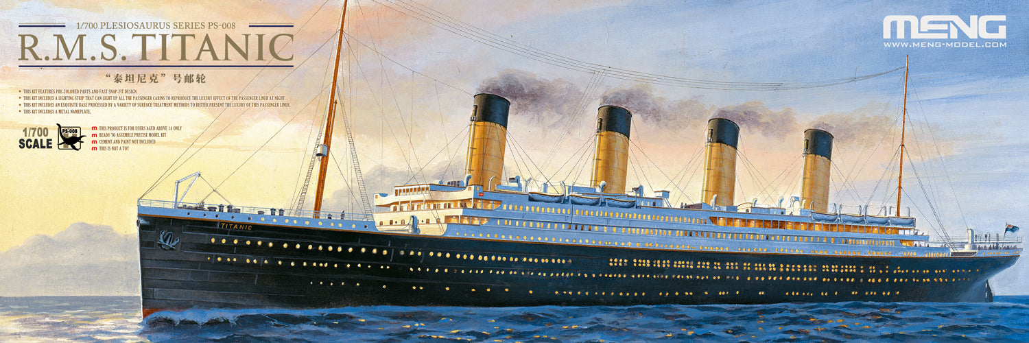 Meng 1/700 R.M.S. Titanic | Impulse Games and Hobbies