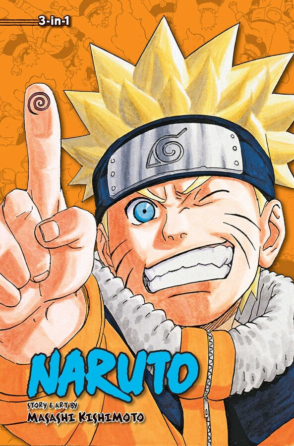 NARUTO (3-IN-1 EDITION) VOL 8 | Impulse Games and Hobbies