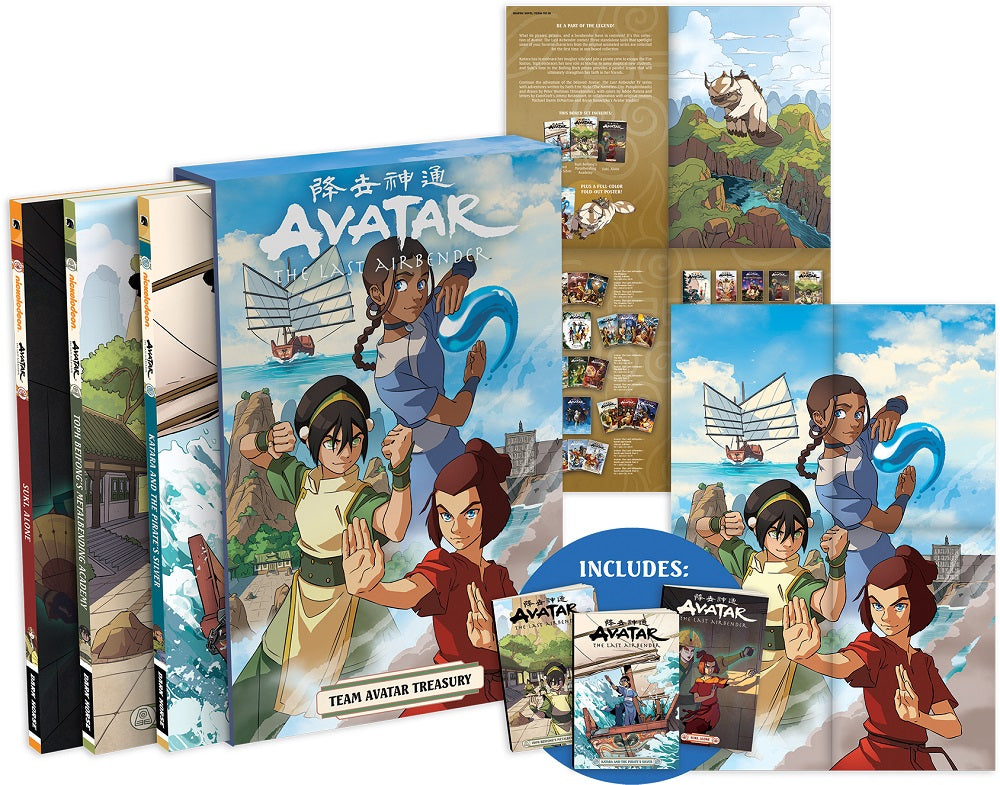 AVATAR: THE LAST AIRBENDER TEAM AVATAR TREASURY BOXED SET | Impulse Games and Hobbies