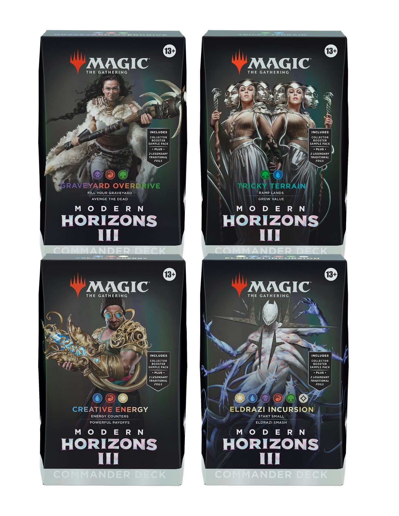 MTG - Modern Horizons 3 - Commander Deck - Set of 4 | Impulse Games and Hobbies