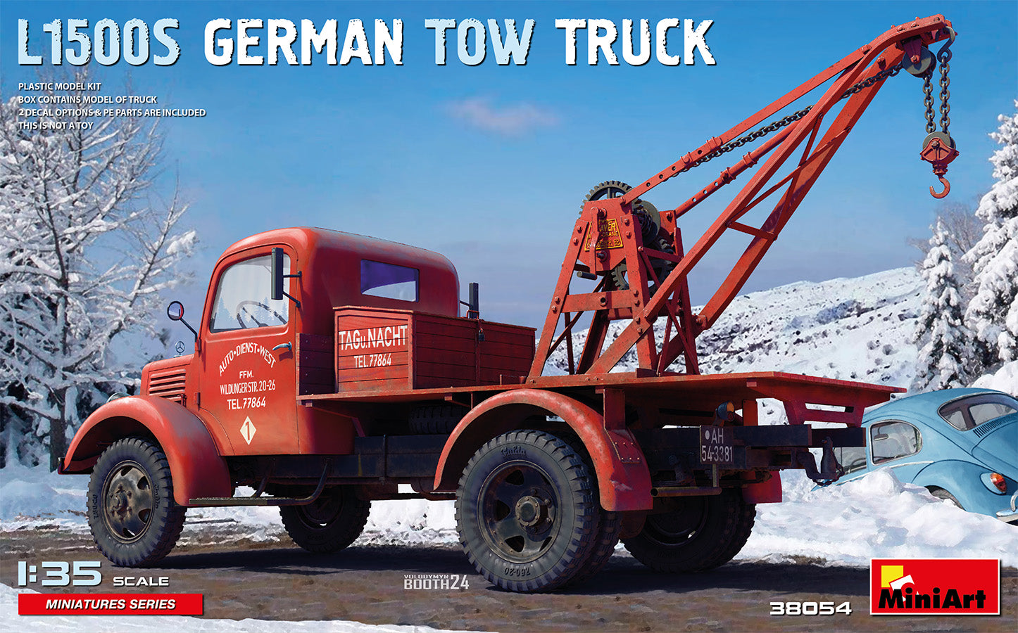 MiniArt 1/35 L1500S German Tow Truck | Impulse Games and Hobbies