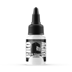 Monument Hobbies Pro Acryl Standard Bold Titanium White 22ml | Impulse Games and Hobbies