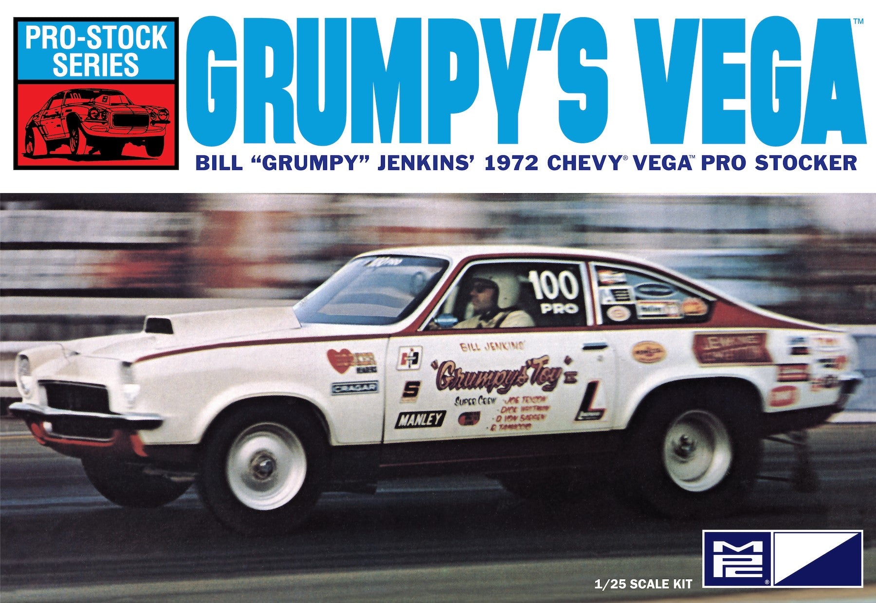 MPC 1972 CHEVY VEGA PRO STOCK BILL JENKINS (1/25) | Impulse Games and Hobbies