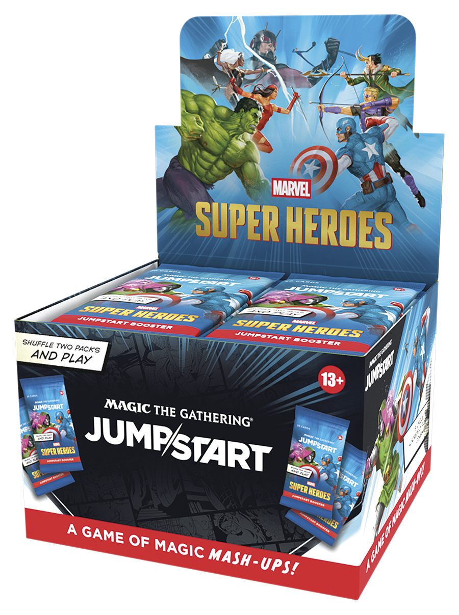 Magic: The Gathering - Marvel Super Heroes - Jumpstart Booster Box | Impulse Games and Hobbies