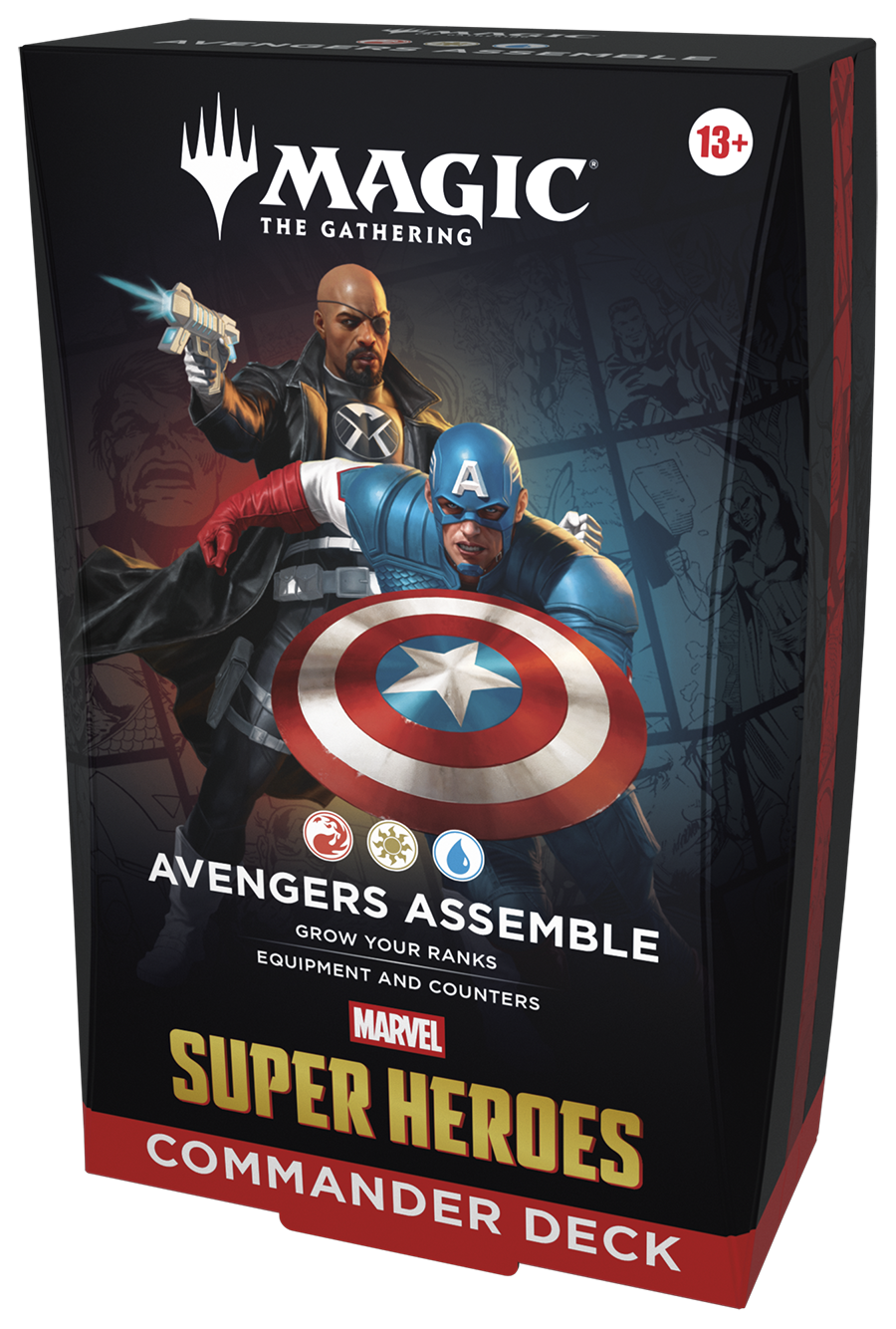 Magic: The Gathering - Marvel Super Heroes - Commander Deck (EN) - Avengers Assemble | Impulse Games and Hobbies