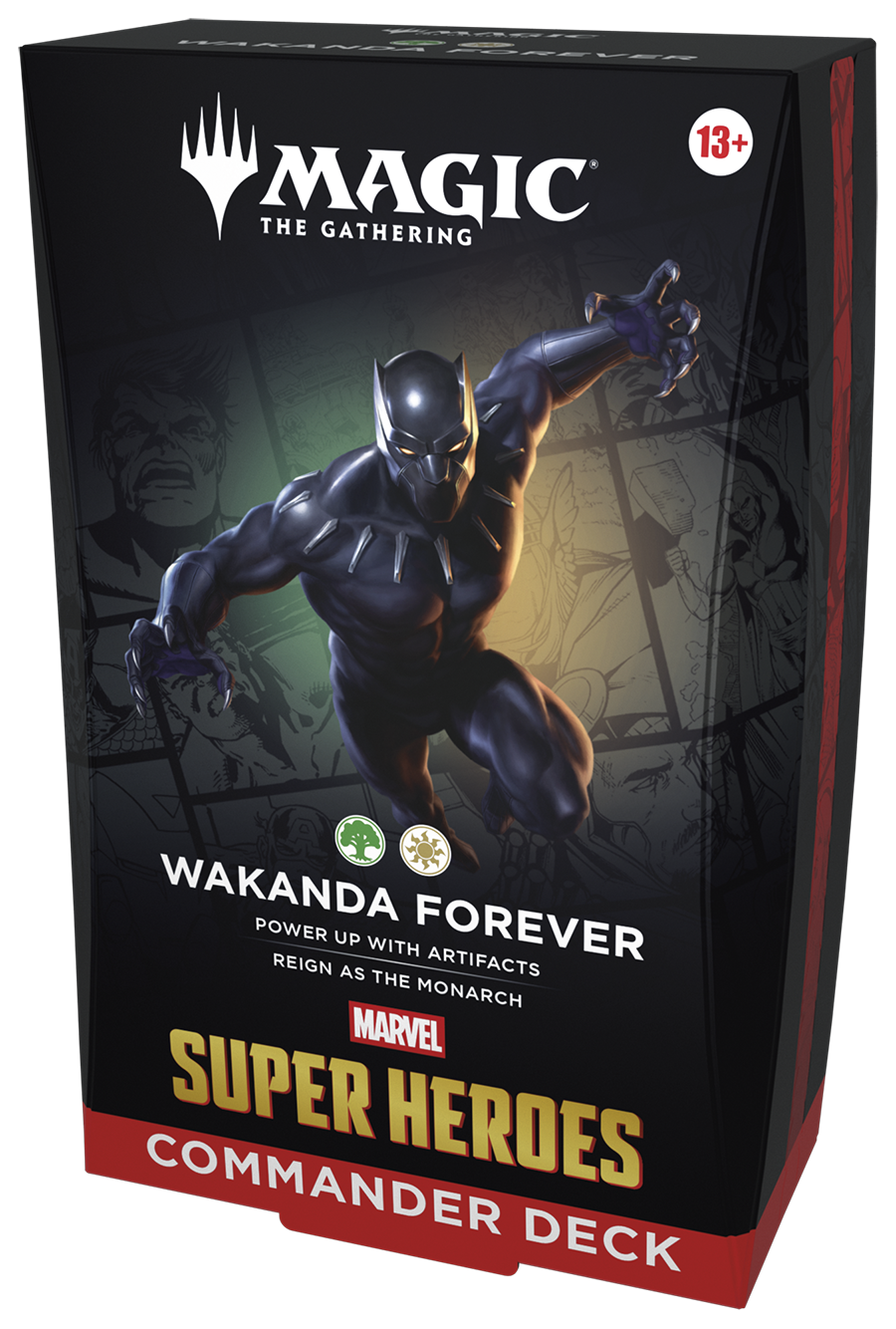 Magic: The Gathering - Marvel Super Heroes - Commander Deck (EN) - Wakanda Forever | Impulse Games and Hobbies