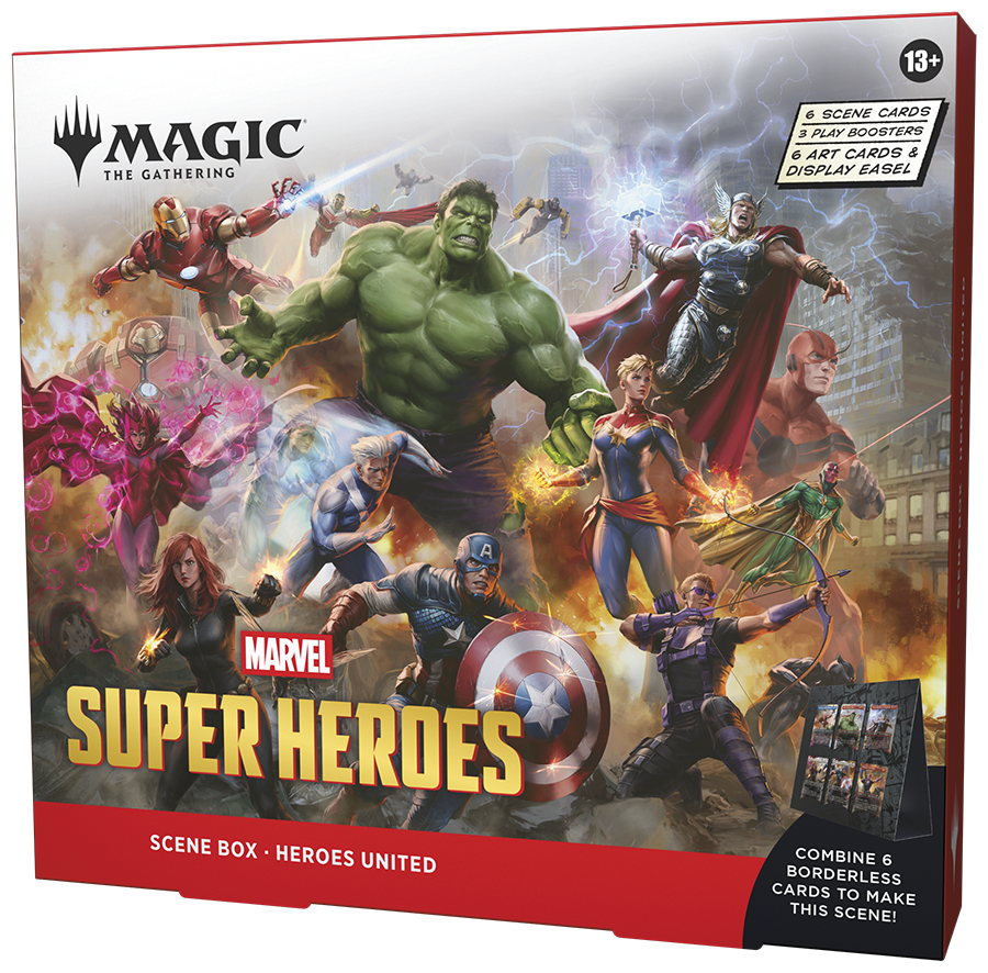 Magic: The Gathering - Marvel Super Heroes - Scene Box (EN) - Heroes United | Impulse Games and Hobbies