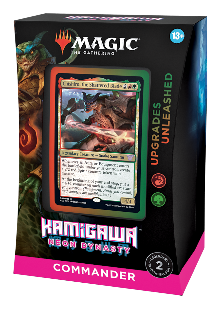 MTG Kamigawa Neon Dynasty Commander Deck - Upgrades Unleashed | Impulse Games and Hobbies