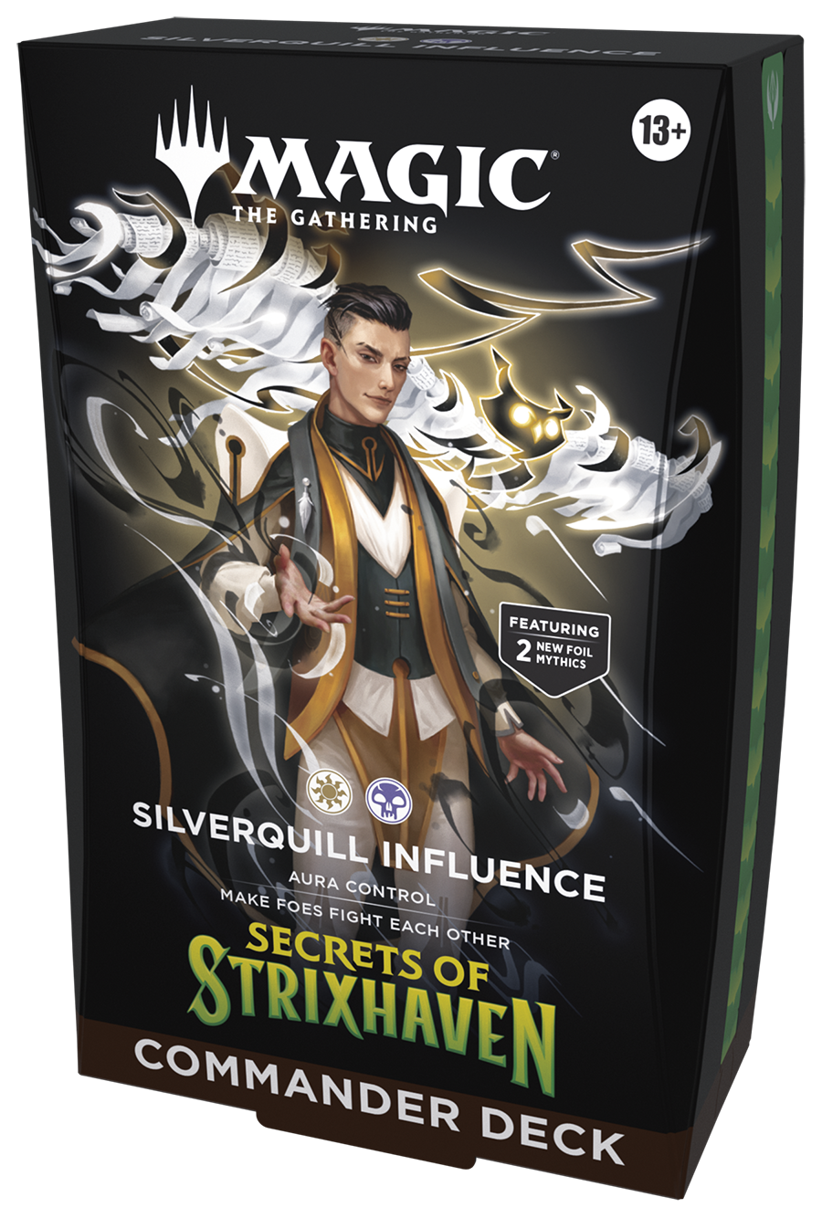 MTG - Secrets of Strixhaven - Commander Deck - Silverquill Influence | Impulse Games and Hobbies