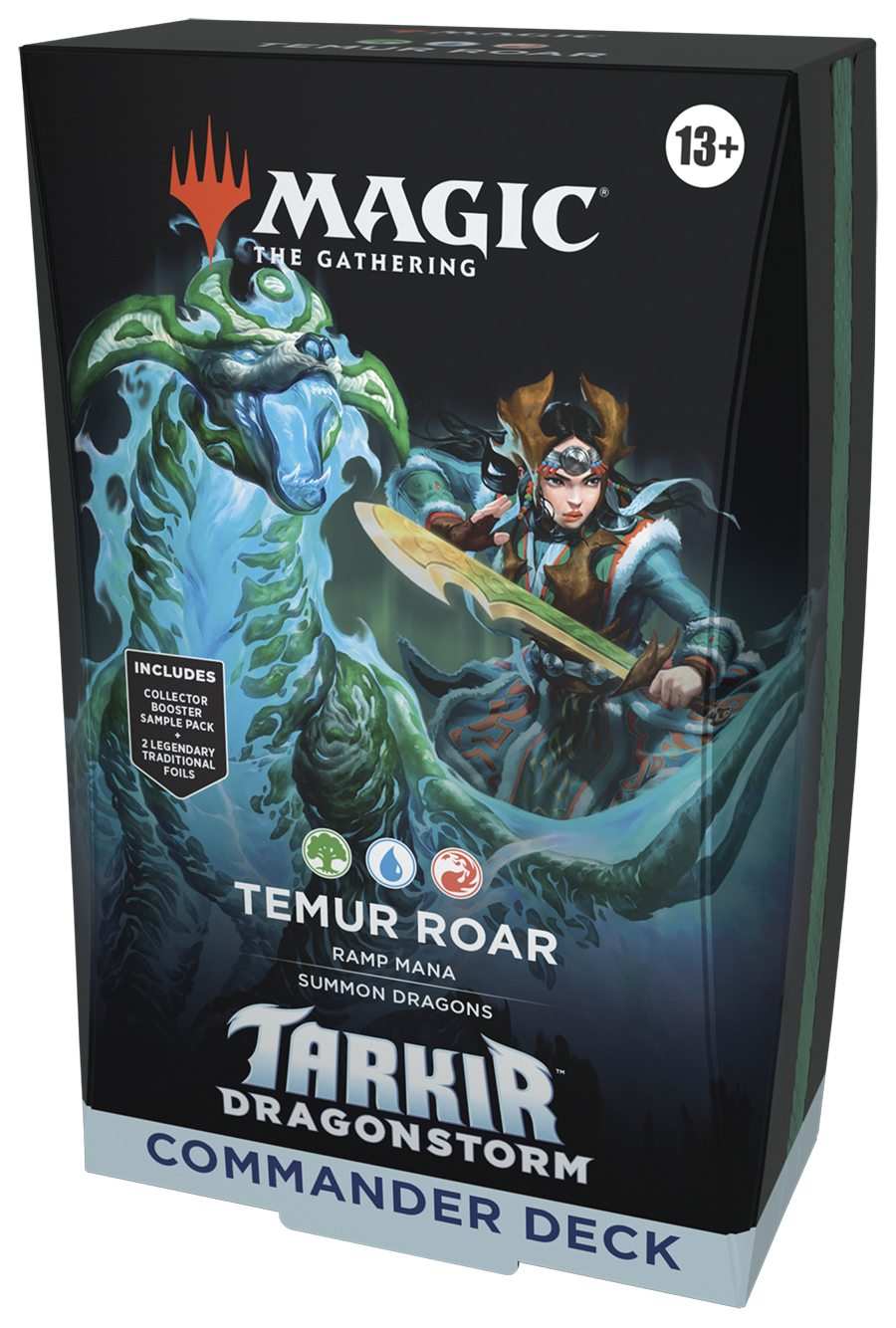 MTG - Tarkir Dragonstorm - Commander Deck - Temur Roar | Impulse Games and Hobbies