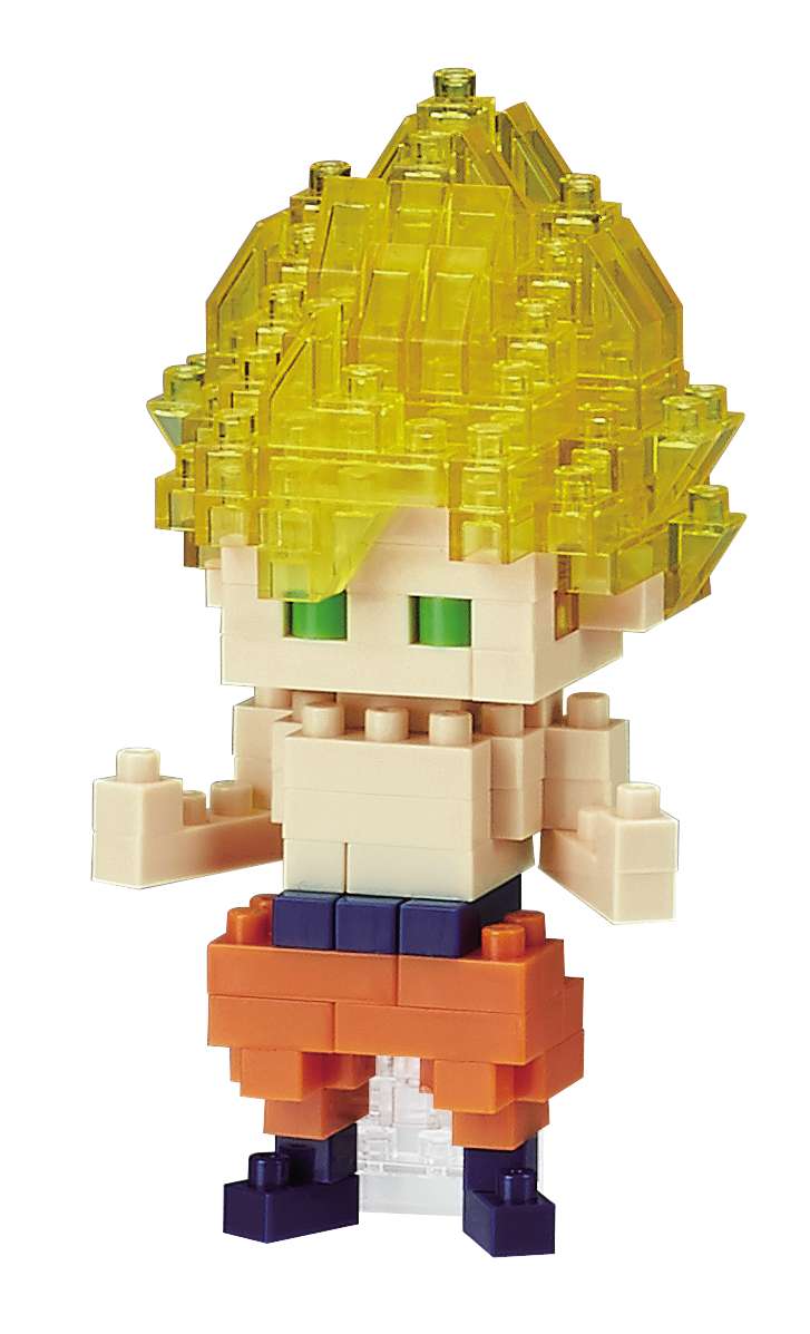 Nanoblock Character Collection Series  Son Goku Super Saiyan 'Dragon Ball Z' | Impulse Games and Hobbies