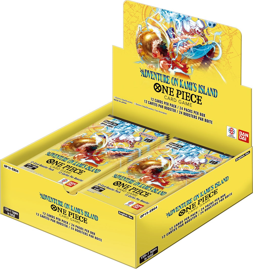 ONE PIECE CG OP-15 ADVENTURE ON KAMI'S ISLAND BOOSTER BOX | Impulse Games and Hobbies