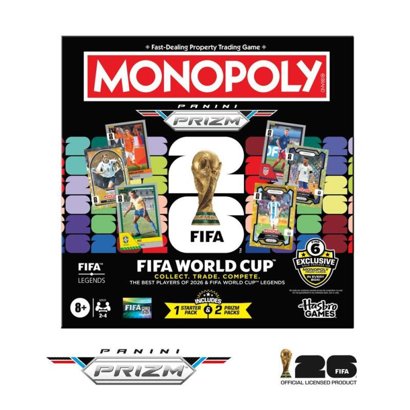 2026 PANINI PRIZM SOCCER MONOPOLY GAME | Impulse Games and Hobbies