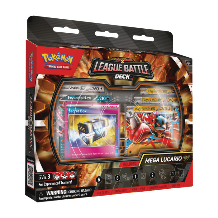 POKEMON ex LEAGUE BATTLE DECK MEGA LUCARIO ex | Impulse Games and Hobbies