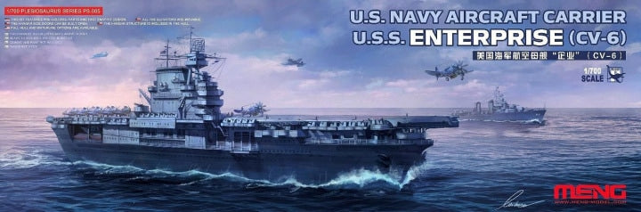 MENG USS ENTERPRISE (CV-6) (1/700) | Impulse Games and Hobbies