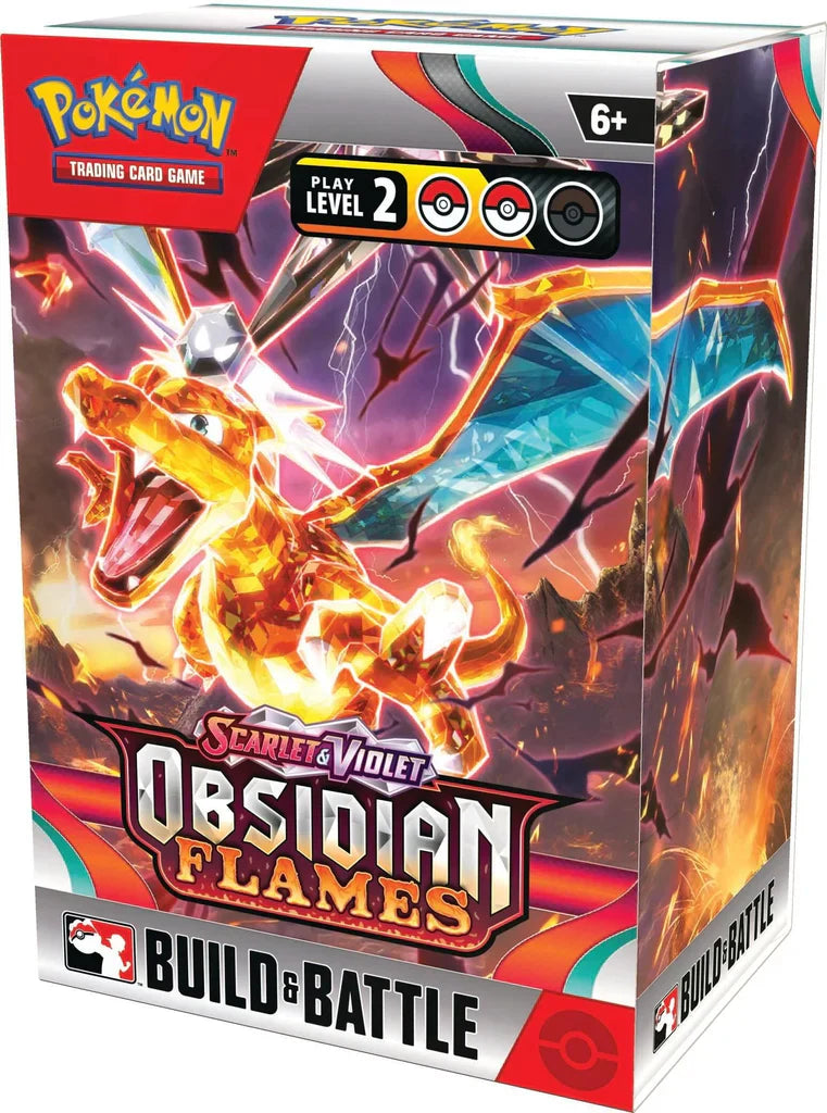 POKEMON SV3 OBSIDIAN FLAMES Build & Battle Box | Impulse Games and Hobbies