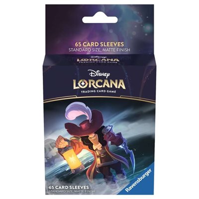 Disney Lorcana: The First Chapter: Captain Hook Sleeves (65) | Impulse Games and Hobbies