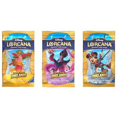 Disney Lorcana: Into the Inklands: Booster Pack | Impulse Games and Hobbies