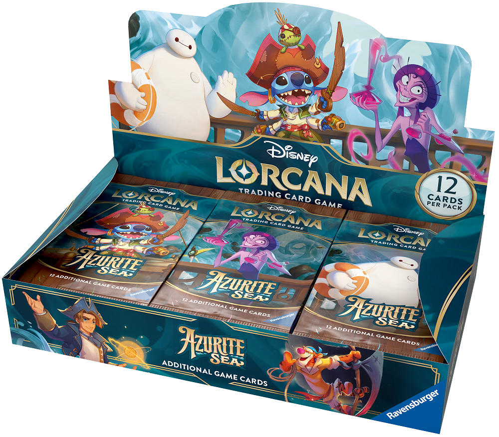 Disney Lorcana: Azurite Sea: Booster Box | Impulse Games and Hobbies