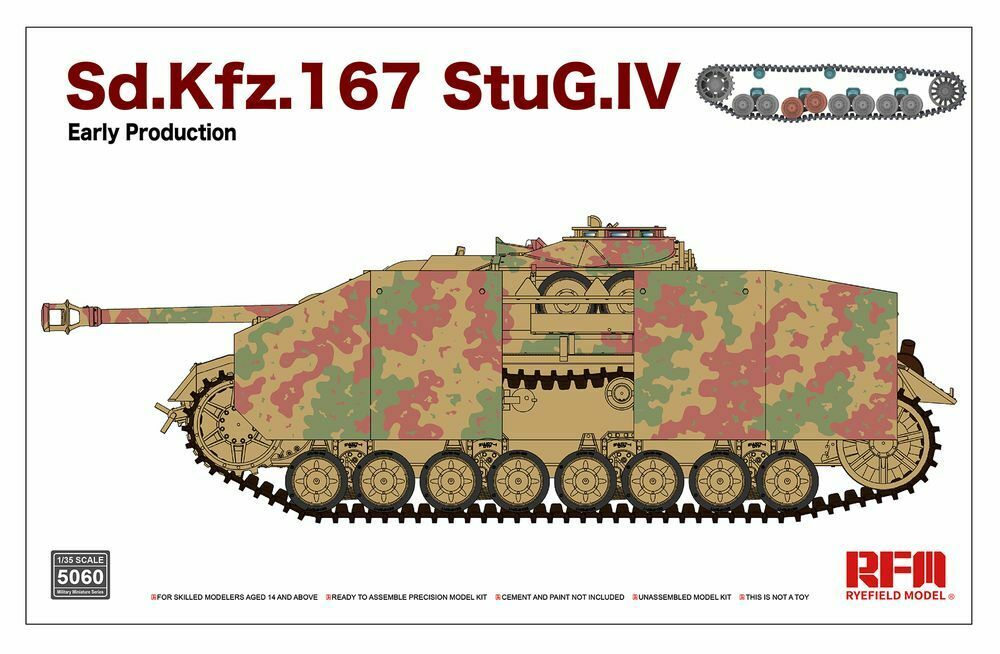 RFM RM-5060 SD.KFZ.167 STUG. IV EARLY PROD. (1/35) | Impulse Games and Hobbies