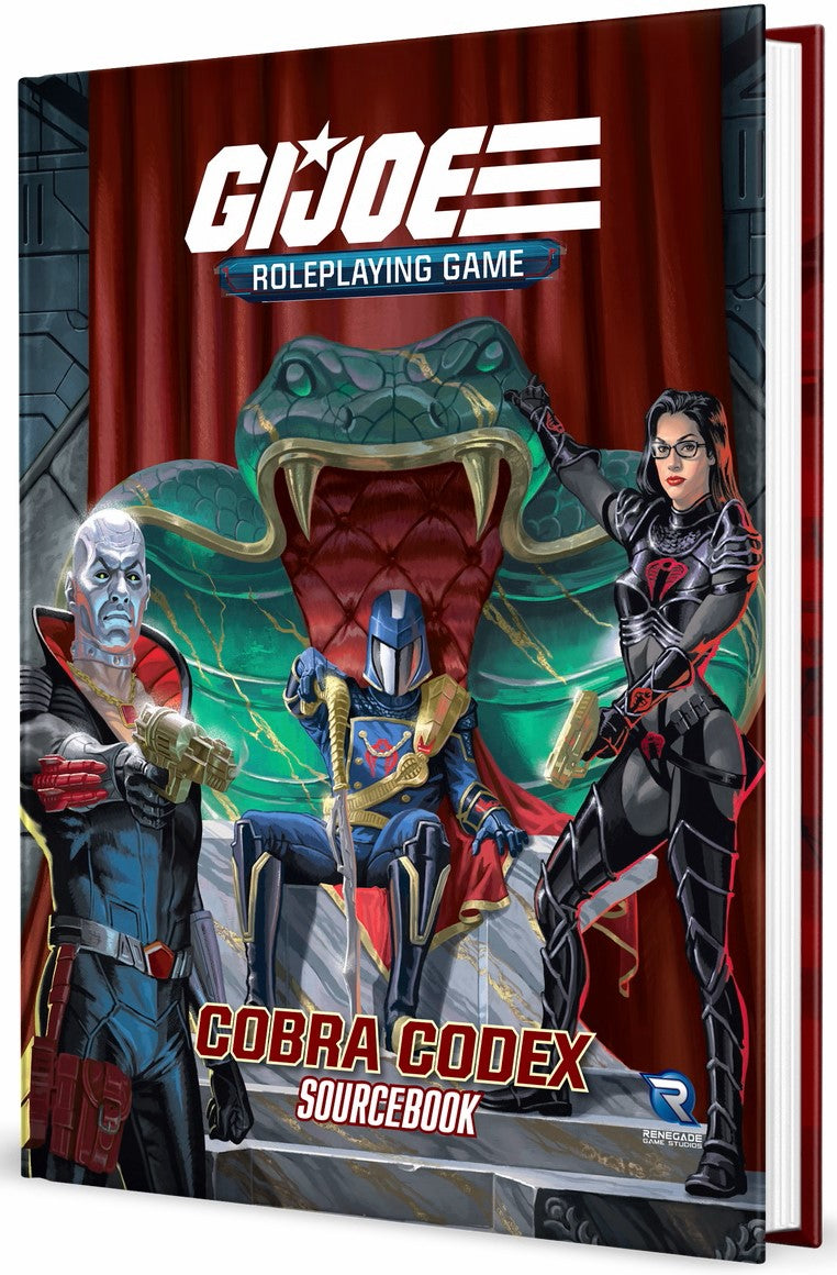G.I. JOE RPG COBRA CODEX SOURCEBOOK HC | Impulse Games and Hobbies